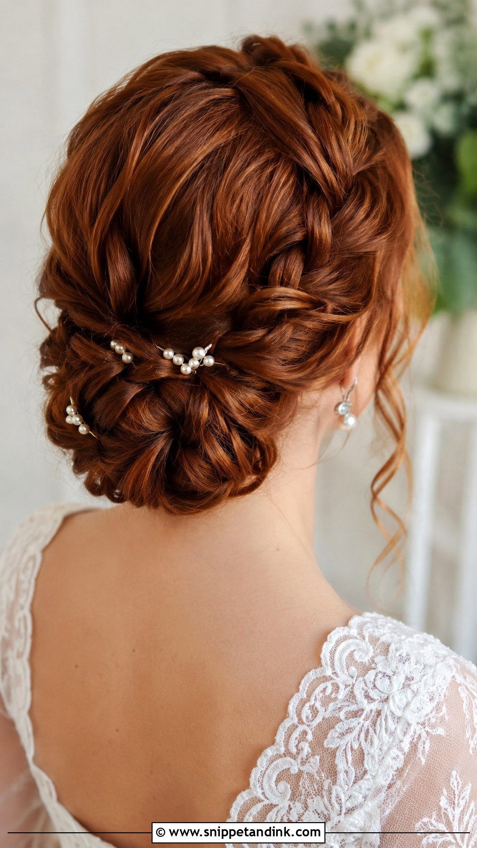 Braided Chignon - Snippet and Ink - 20 Bridal Chignon Ideas