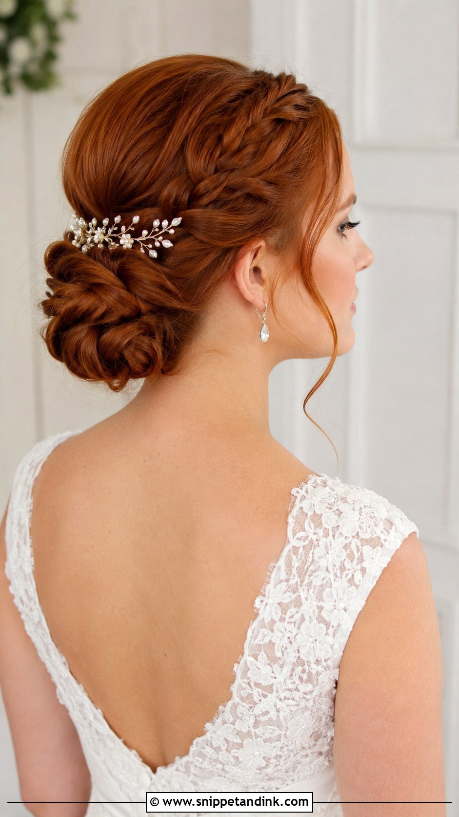 Braided Chignon Wedding Hairstyle - Snippet and Ink - 20 Braids Hairstyles Wedding
