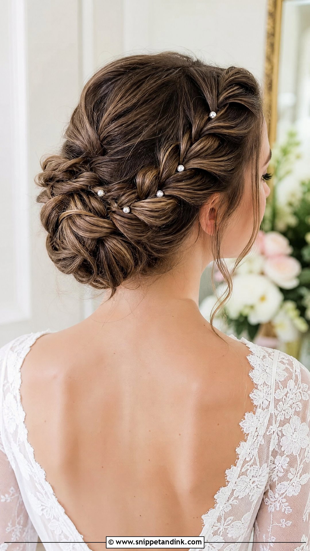 Braided Chignon Wedding Updo - Snippet and Ink - 20 Wedding Hair Up Do for Bride Ideas