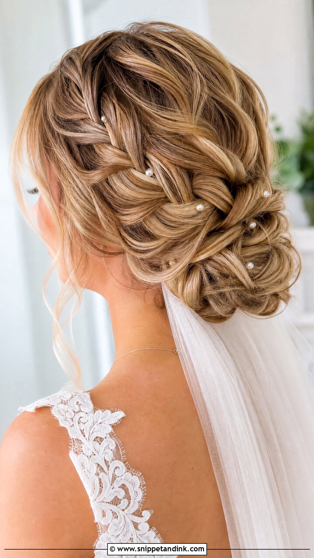 Braided Chignon Wedding Updo - Snippet and Ink - 15 Classy Wedding Hair Updo Ideas