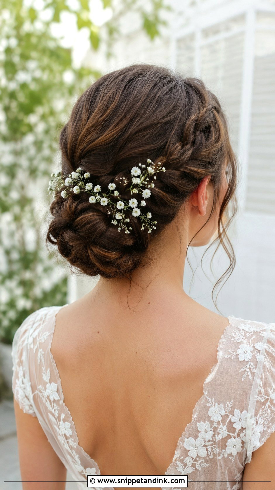 Braided Chignon for Elegant Brides - Snippet and Ink - 20 Bridal Braids Hairstyles