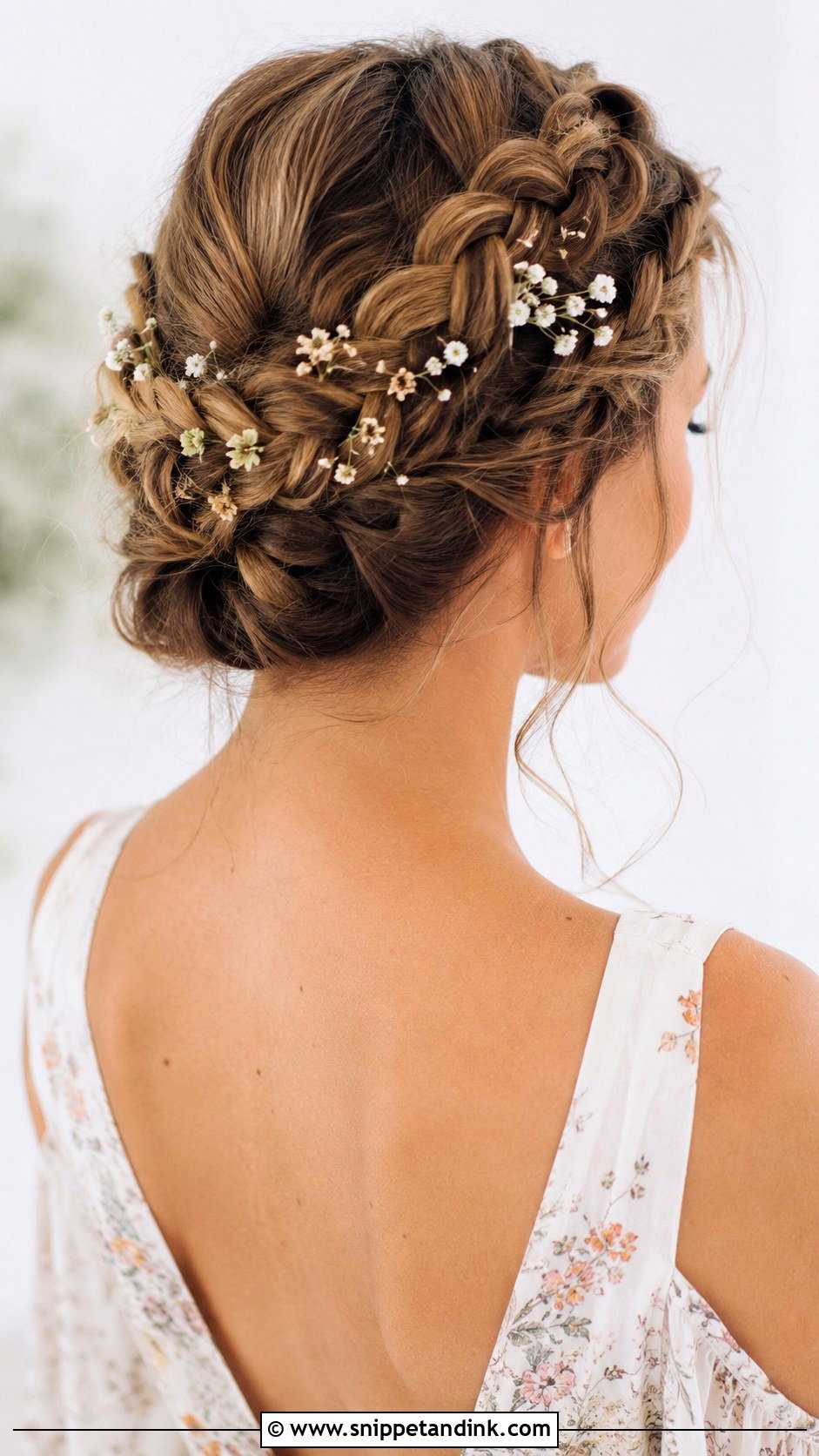 Braided Crown - Snippet and Ink - 25 Simple Hairstyles for Wedding Guest