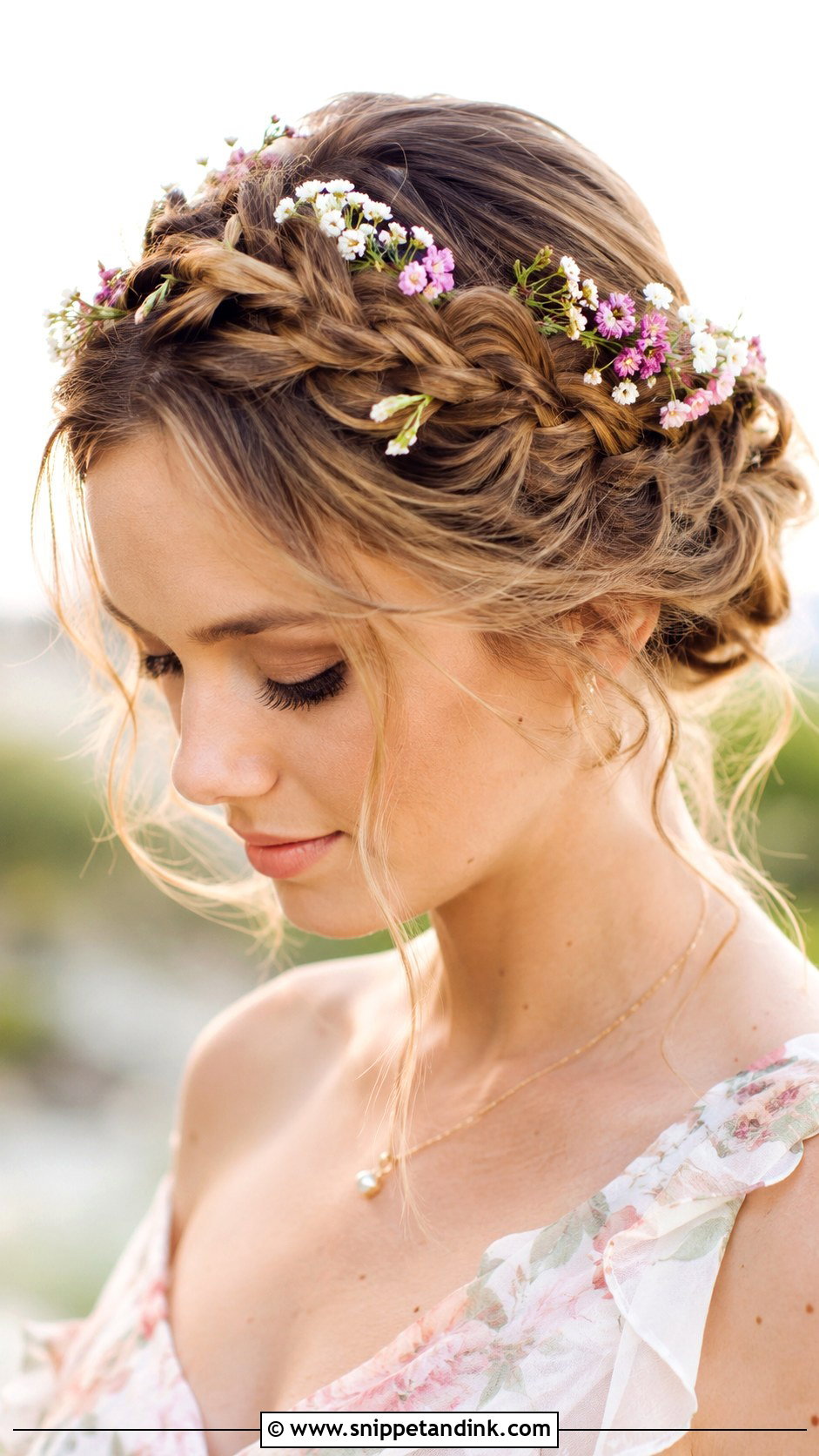 Braided Crown Hairstyle - Snippet and Ink - 25 Hairstyles for a Wedding Guest