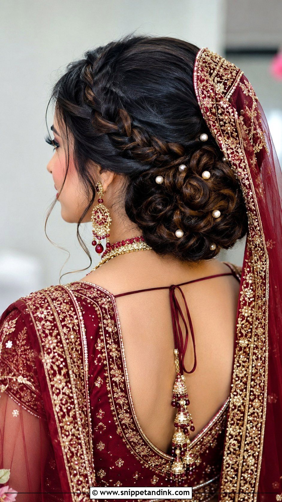 Braided Crown Joda - Snippet and Ink - 20 Joda Hair Styles for Wedding