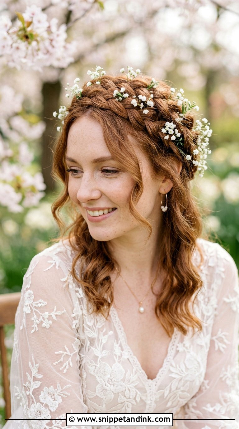 Braided Crown Tutorial - Snippet and Ink - 20 Bridal Hair Tutorial Ideas