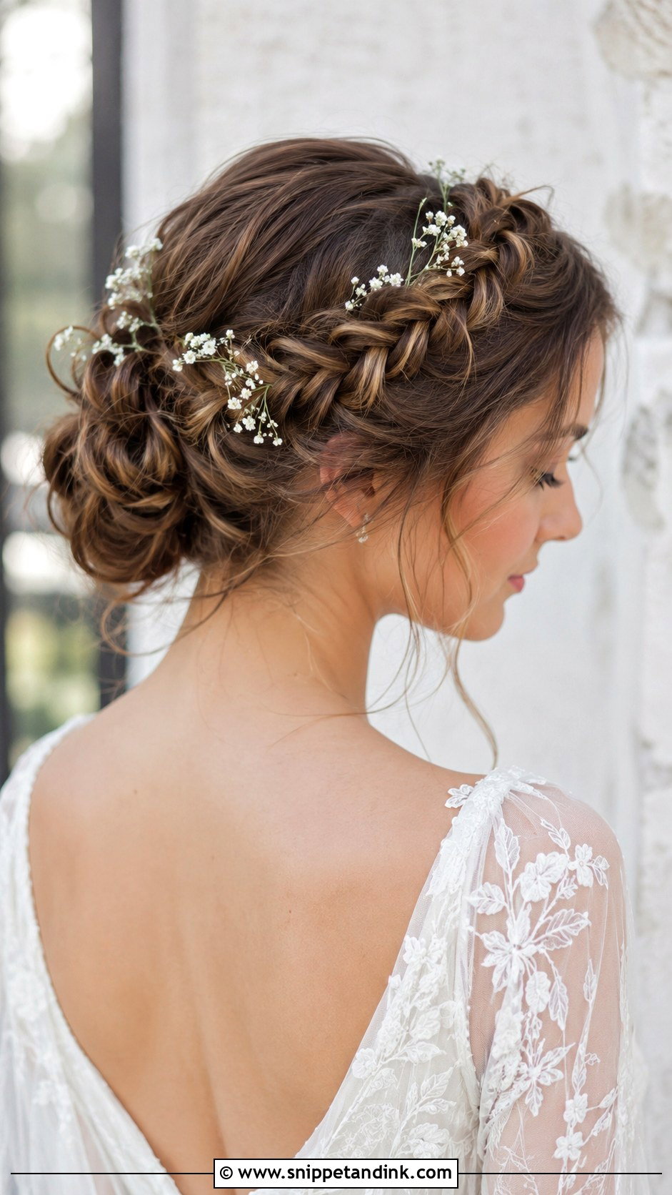 Braided Crown Updo - Snippet and Ink - 20 Bridal Hair Updo Black Women Ideas