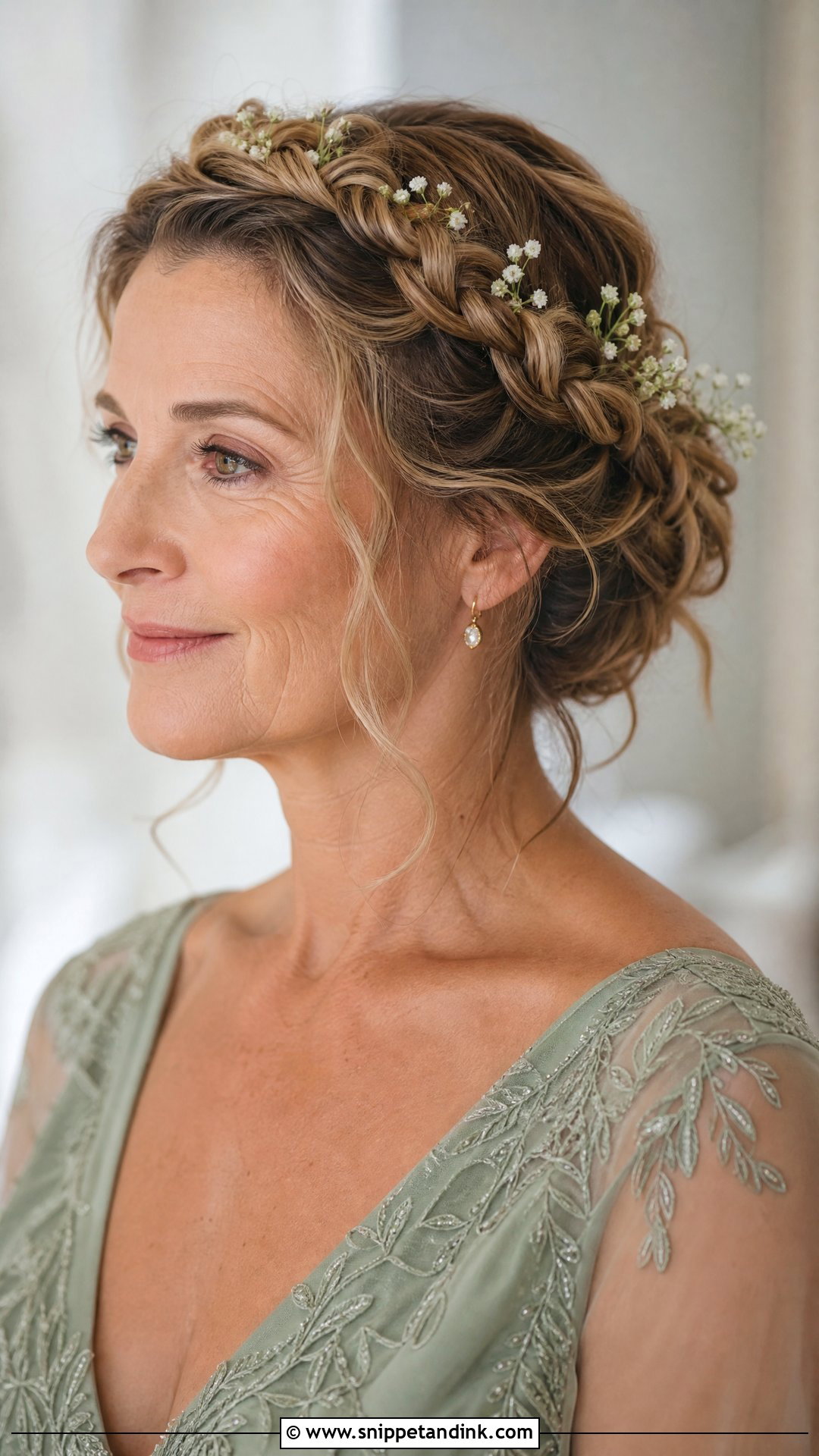 Braided Crown Updo - Snippet and Ink - 20 Bride Mom Hairstyle Ideas