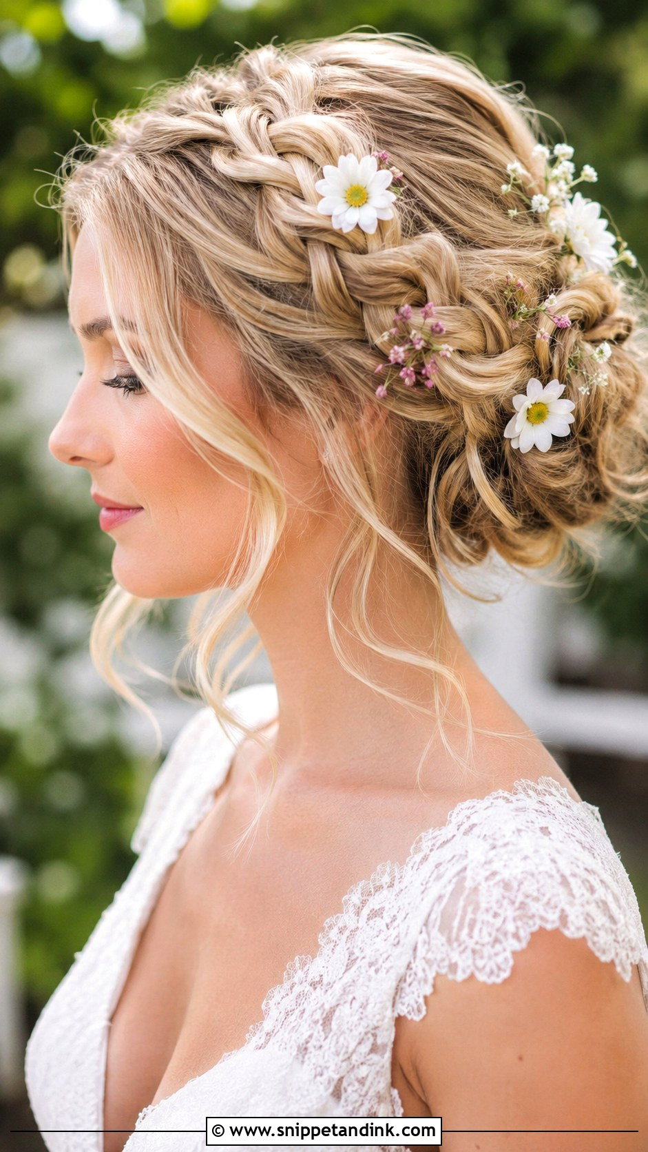 Braided Crown Updo - Snippet and Ink - 20 Hair Up for Wedding Ideas