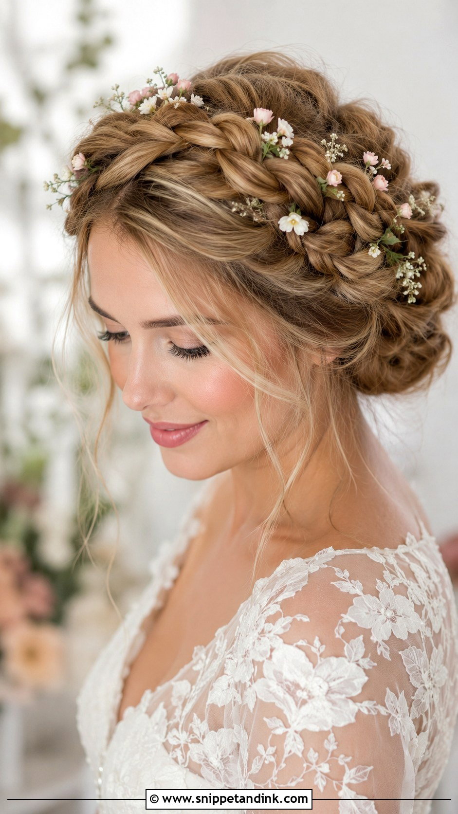 Braided Crown Updo - Snippet and Ink - 20 Sister of the Bride Hairstyles