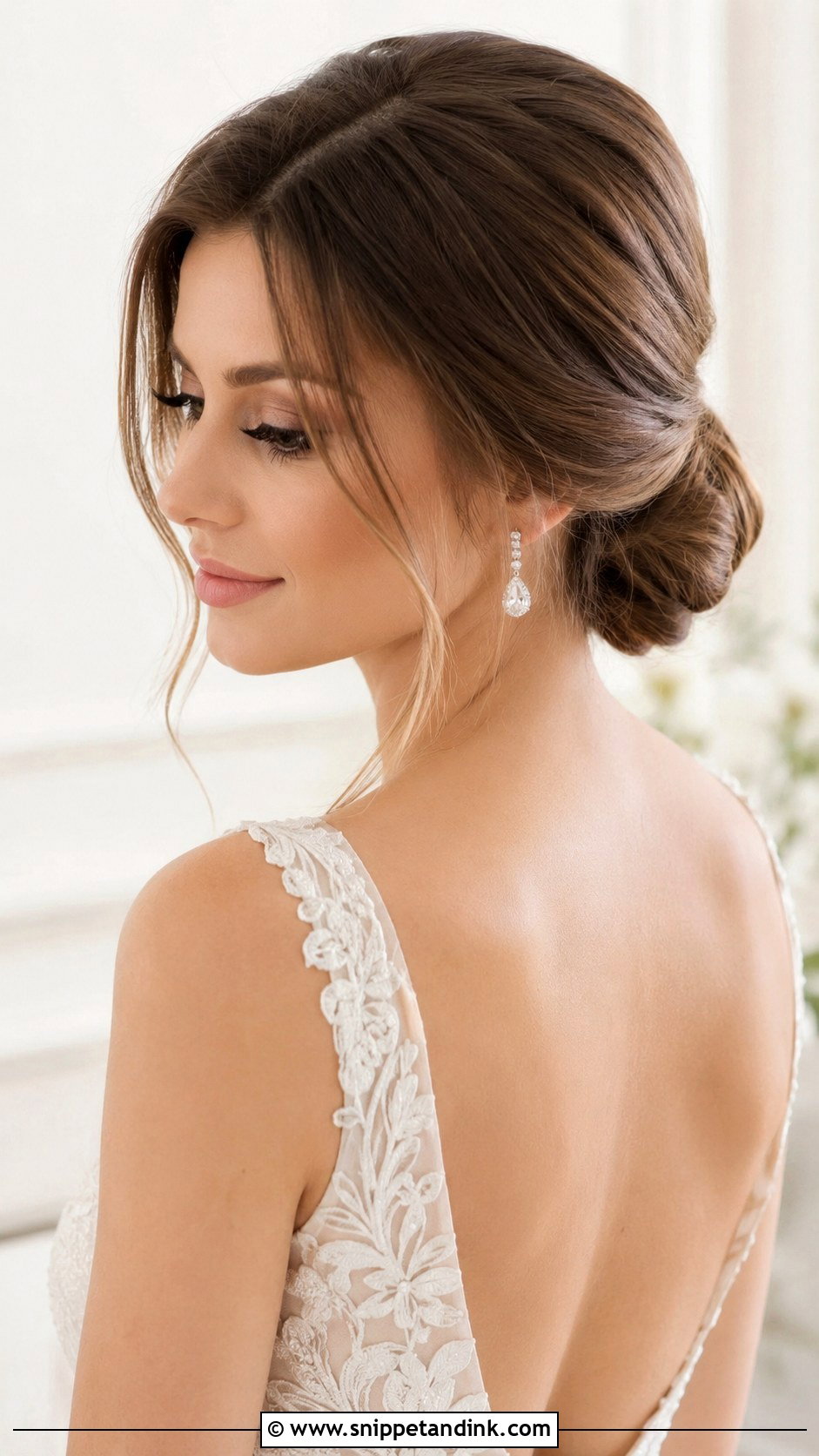 Braided Crown Updo - Snippet and Ink - 20 Wedding Hair Styles Updo