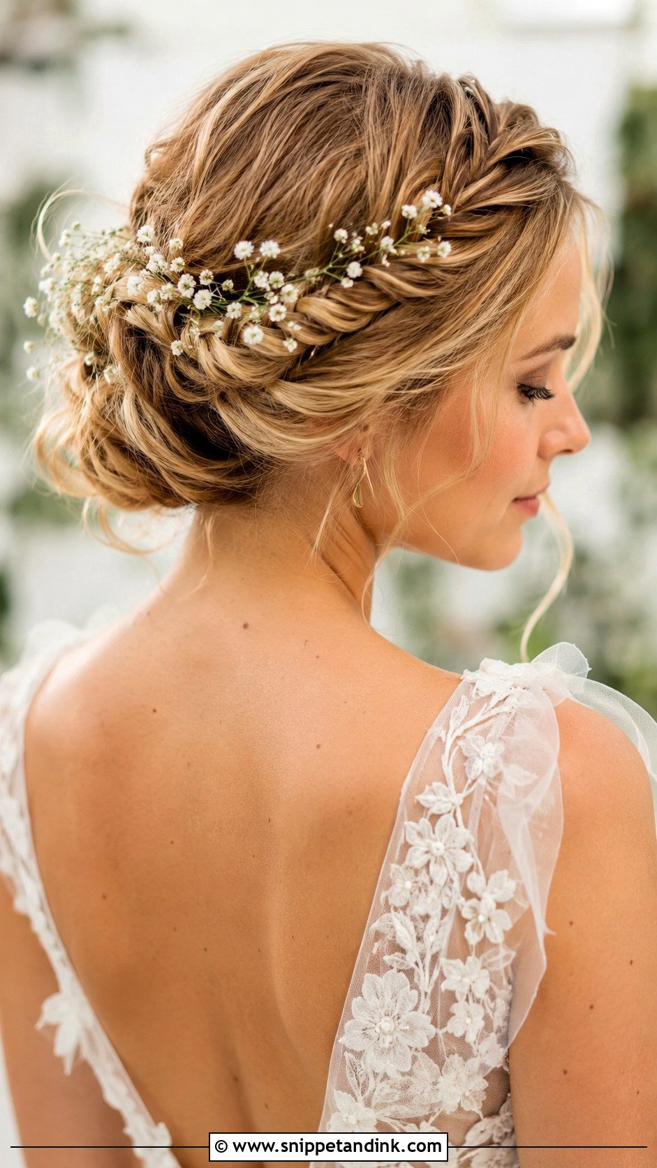 Braided Crown Updo - Snippet and Ink - 25 Bridal Updo Hairstyles