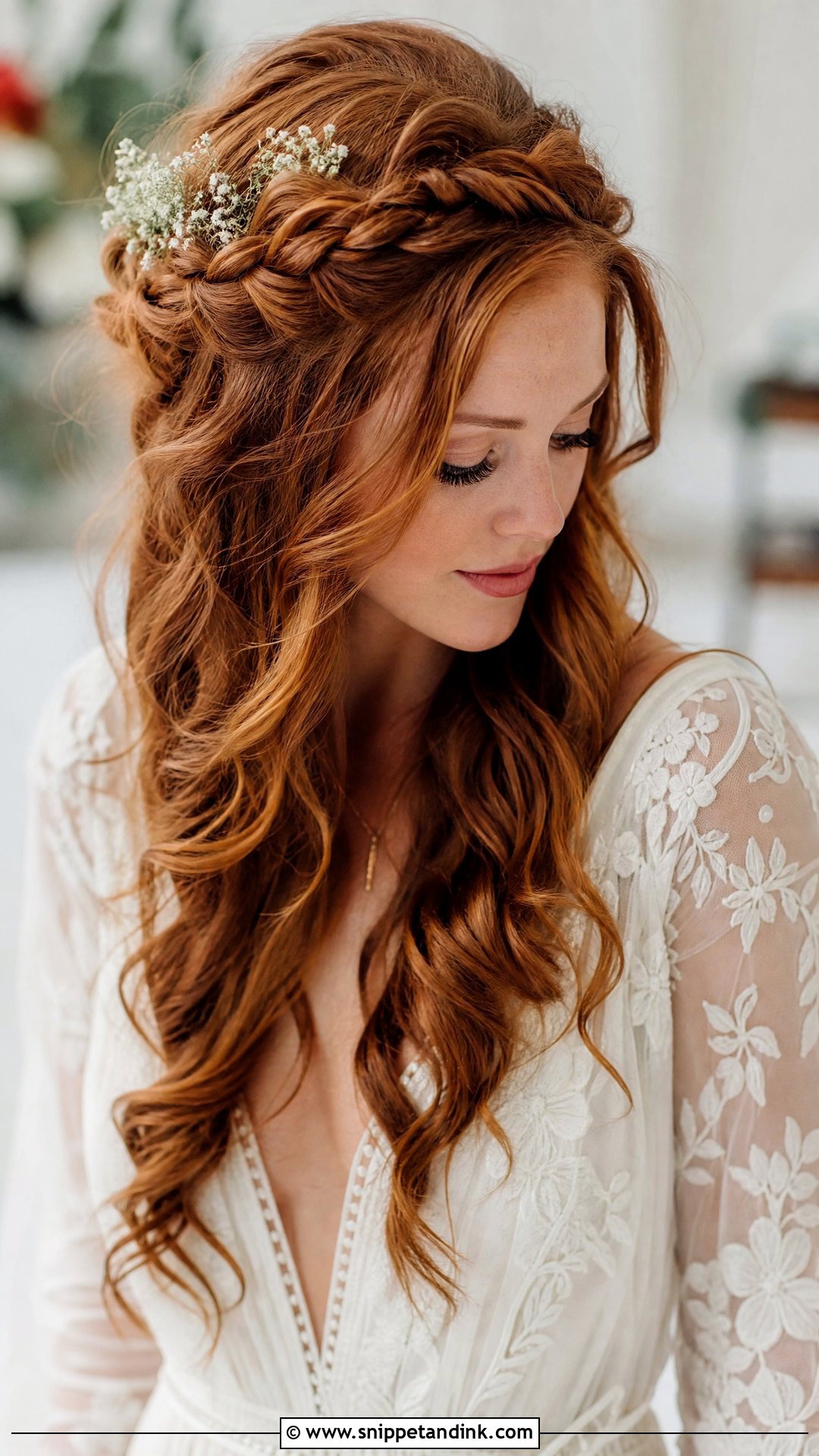 Braided Crown Wedding Hair Tutorial - Snippet and Ink - 25 Wedding Hair Tutorial Ideas