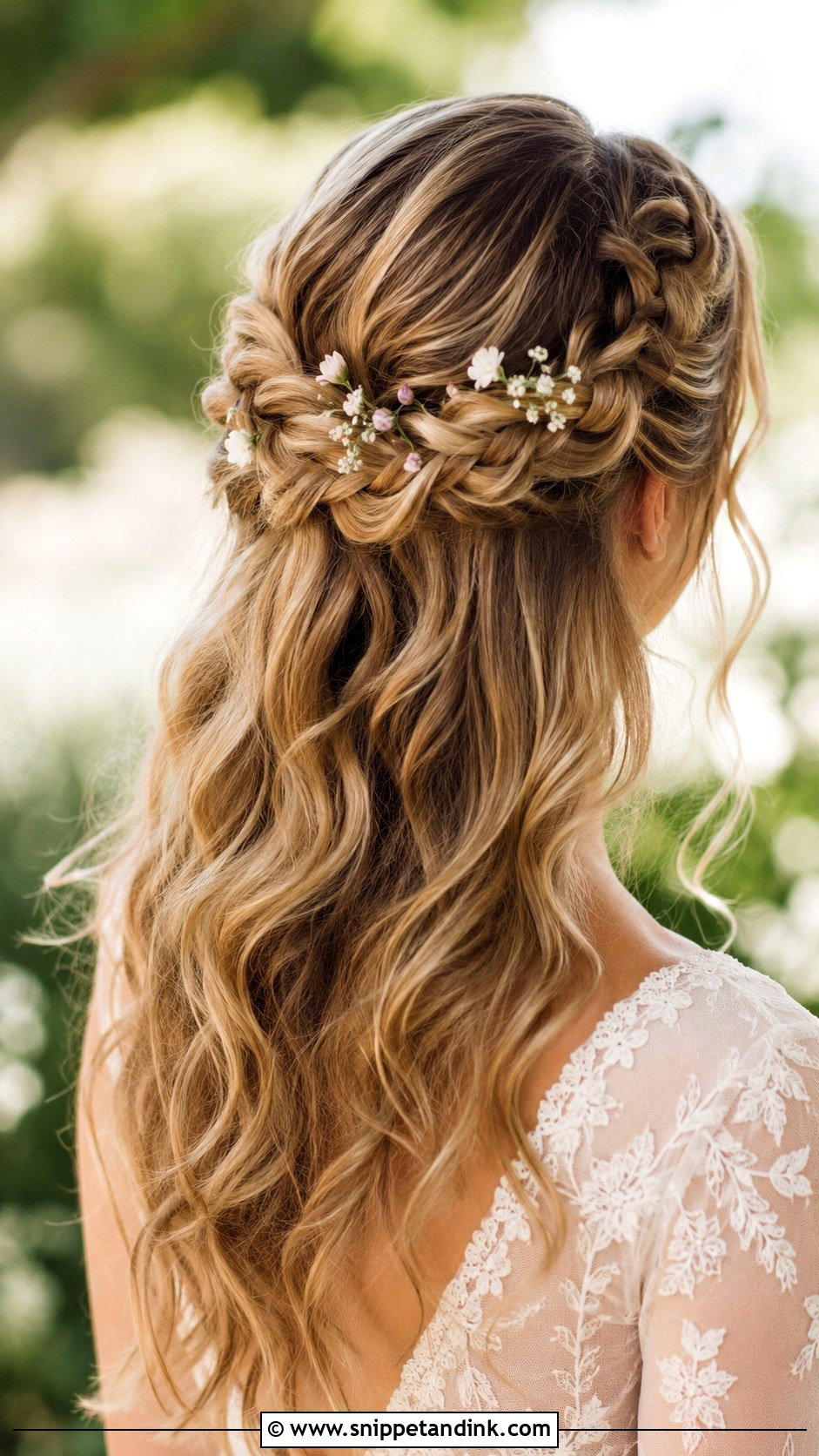 Braided Crown Wedding Hairstyle - Snippet and Ink - 15 Quick Wedding Hairstyles