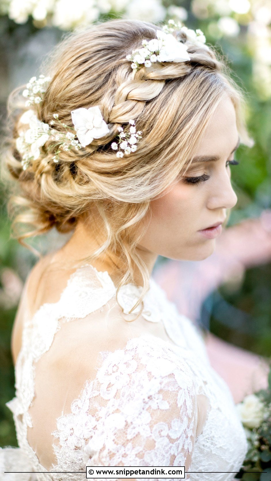 Braided Crown Wedding Hairstyle - Snippet and Ink - 20 Braids Hairstyles Wedding