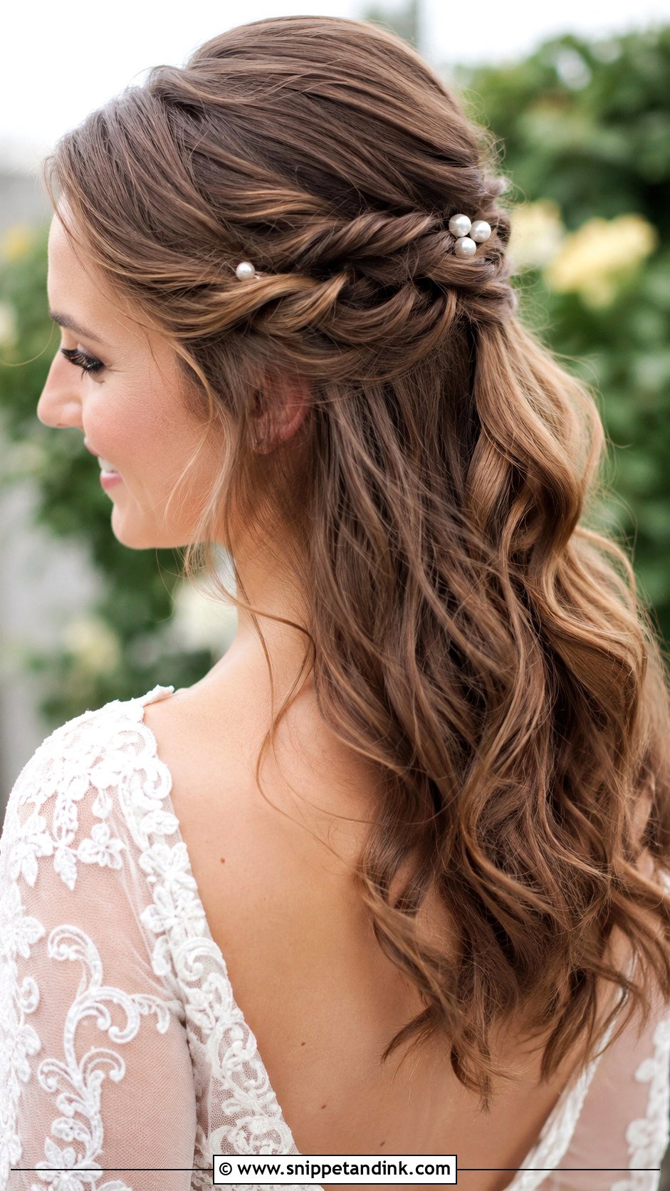 Braided Crown Wedding Hairstyle - Snippet and Ink - 20 Unique Wedding Hair Ideas
