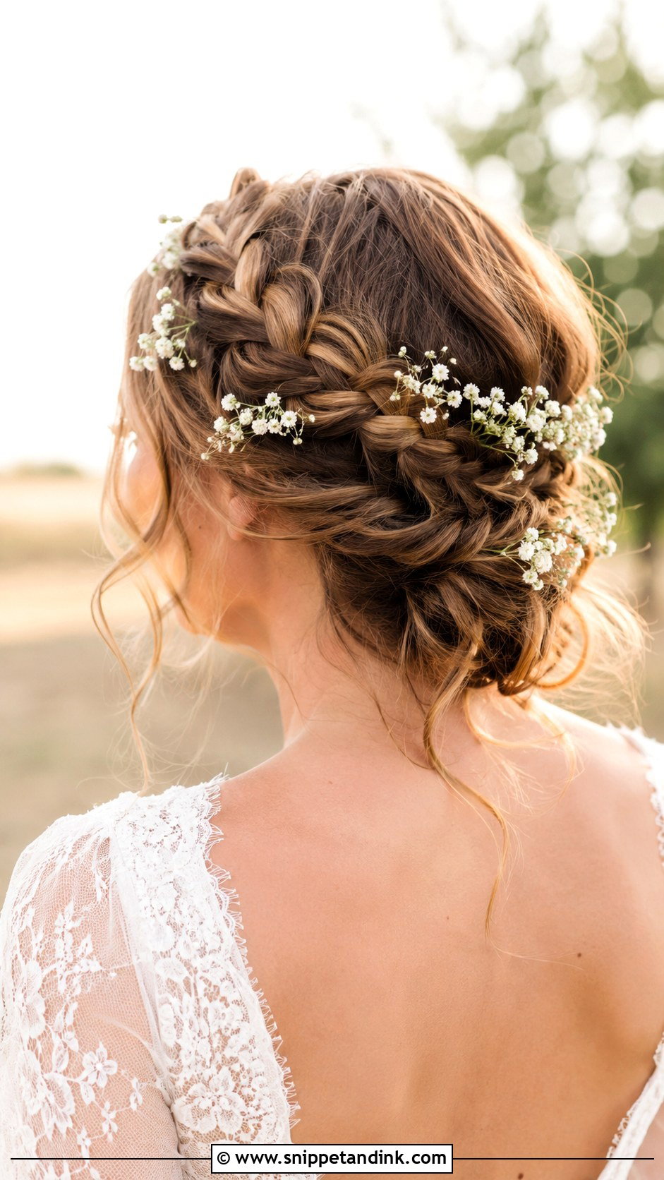 Braided Crown Wedding Hairstyle - Snippet and Ink - 25 Hair Looks for Wedding