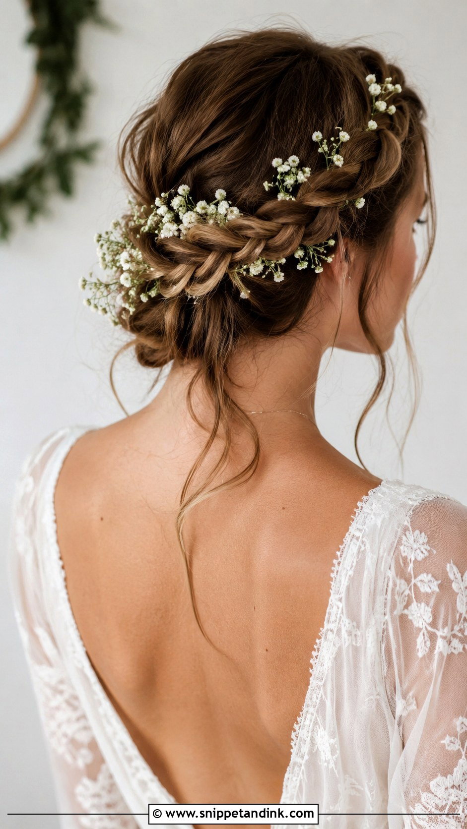 Braided Crown Wedding Hairstyle - Snippet and Ink - 25 Wedding Day Hairstyles