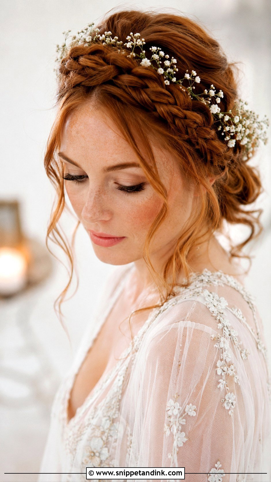 Braided Crown Wedding Hairstyle Tutorial - Snippet and Ink - 25 Wedding Hairstyles Tutorial