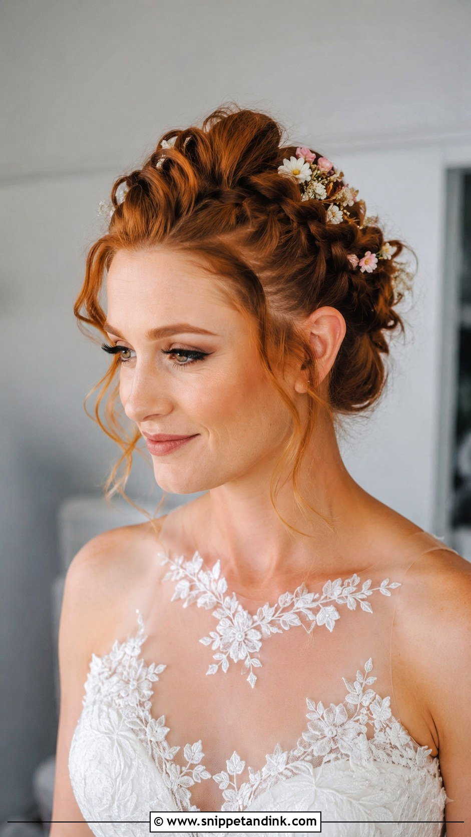 Braided Faux Hawk - Snippet and Ink - 25 Wedding Hair Braid Ideas