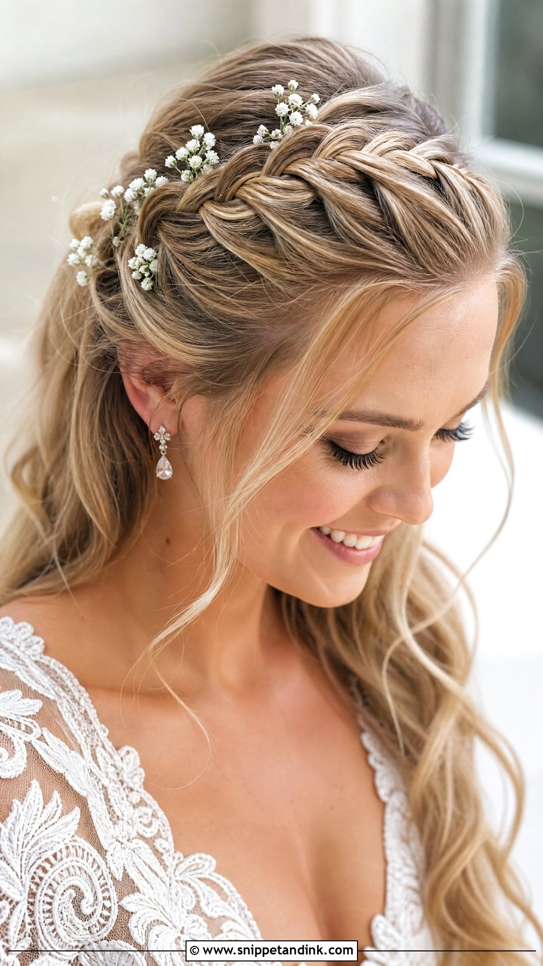 Braided Front Sections for Wedding - Snippet and Ink - 20 Front Hairstyles for Wedding