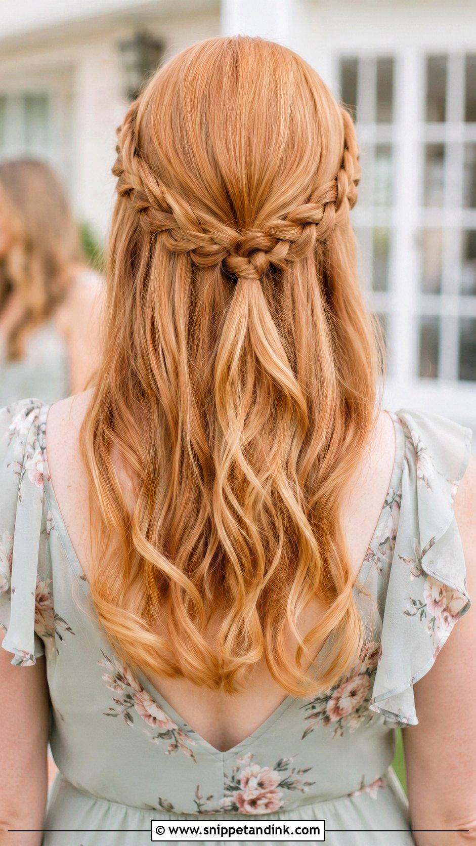 Braided Half Up Bridesmaid Hair - Snippet and Ink - 30 Simple Bridesmaid Hair Ideas