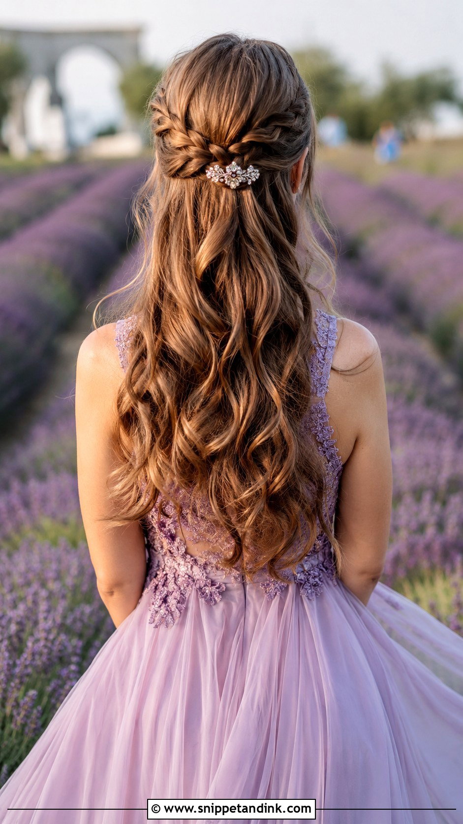 Braided Half Up Style - Snippet and Ink - 25 Mother of the Bride Hairdos