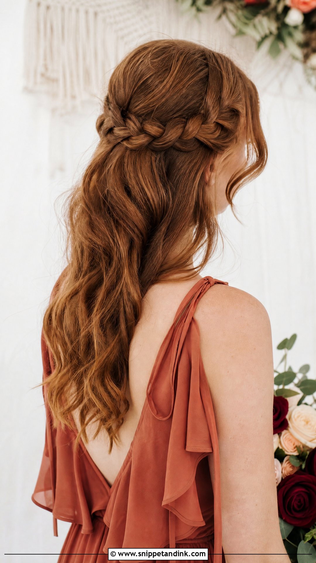 Braided Halo Crown - Snippet and Ink - 20 Bride Made Hairstyles