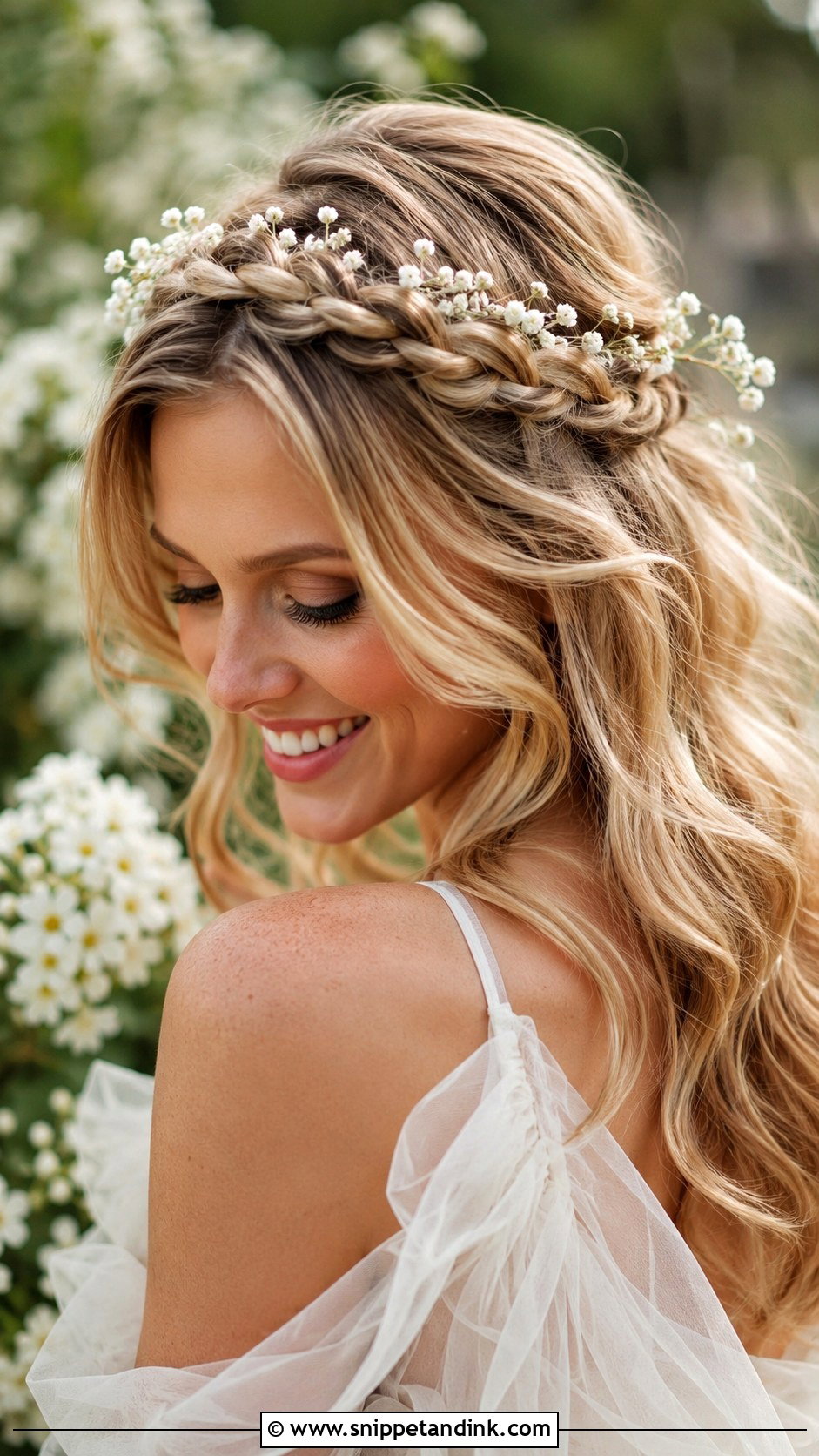 Braided Halo for Wedding - Snippet and Ink - 25 Braided Hairstyles for Wedding