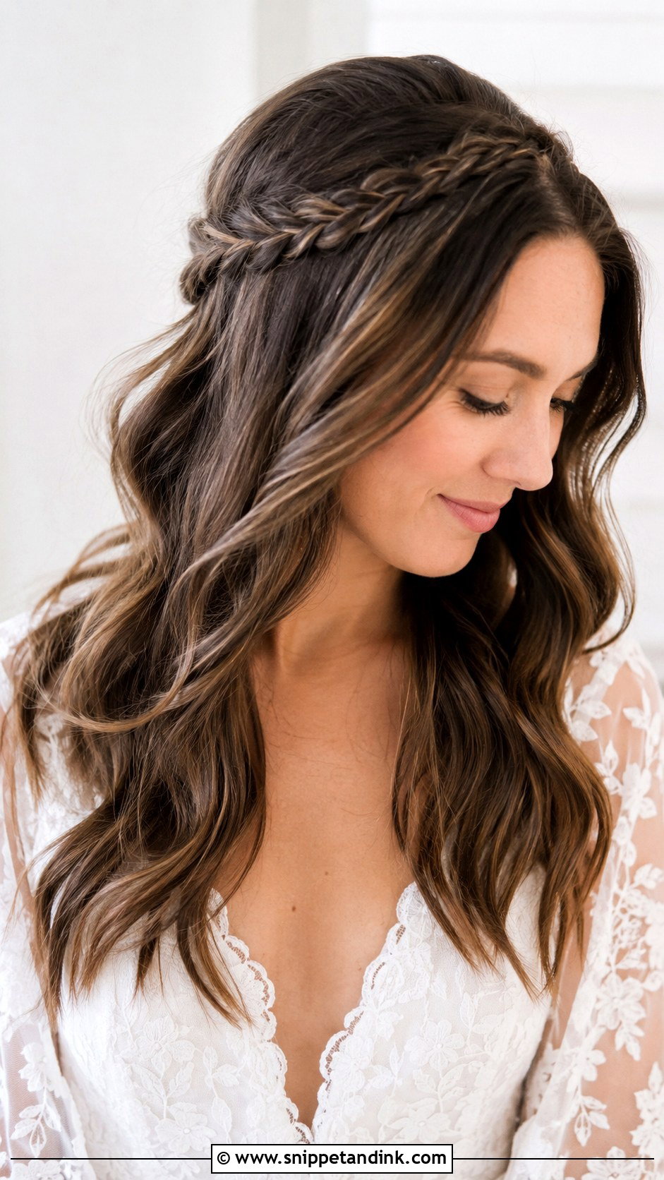 Braided Headband for Wedding - Snippet and Ink - 25 Braid Hairstyles for Wedding