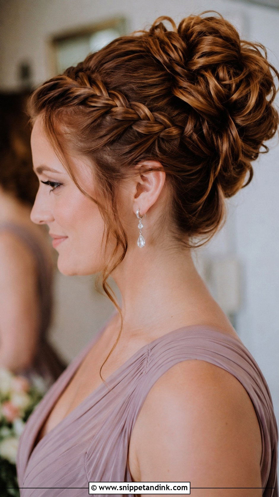 Braided High Bun Bridesmaid Updo - Snippet and Ink - 20 Bridesmaid Hairstyles Updo High Bun
