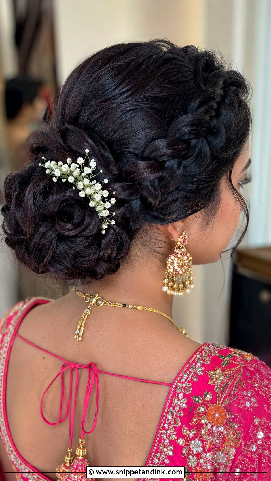 Braided Jooda Hairstyle - Snippet and Ink - 15 Jooda Hairstyle Indian Wedding Ideas