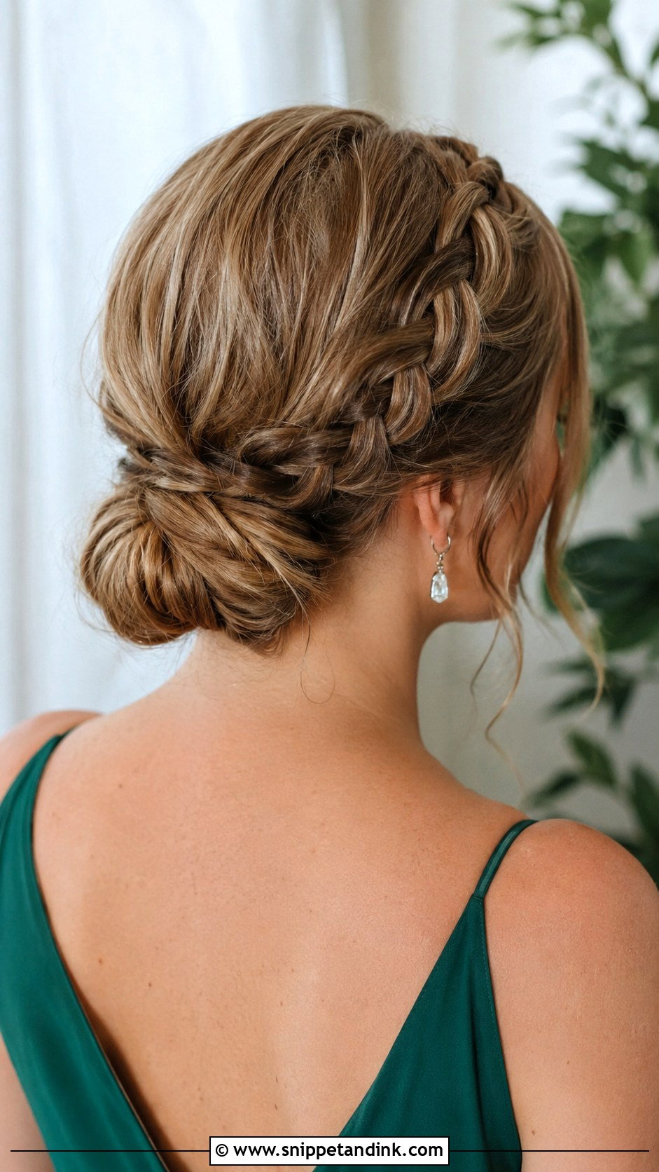 Braided Low Bun For Thinning Hair - Snippet and Ink - 20 Bridesmaid Hairstyles Thinning Hair