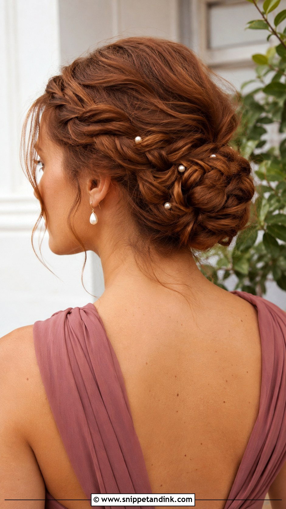 Braided Low Bun Wedding Guest Hair - Snippet and Ink - 20 Easy Wedding Guest Hairstyles Long Hair