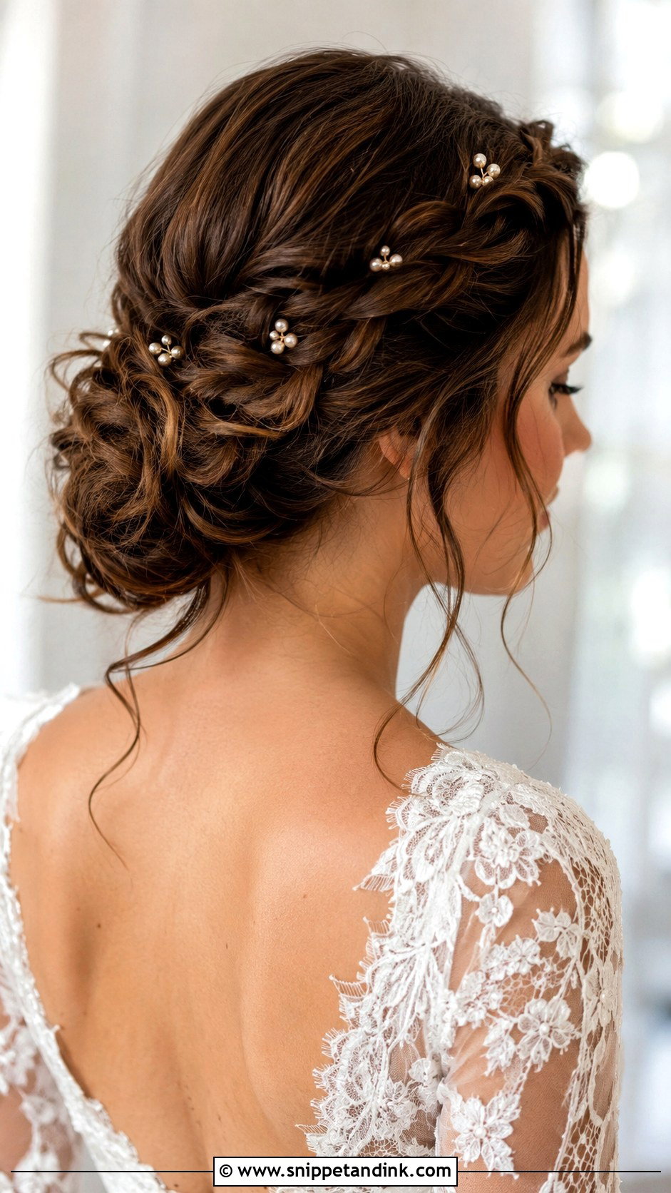 Braided Low Bun Wedding Hair Tutorial - Snippet and Ink - 15 Hair Tutorial for Wedding Ideas