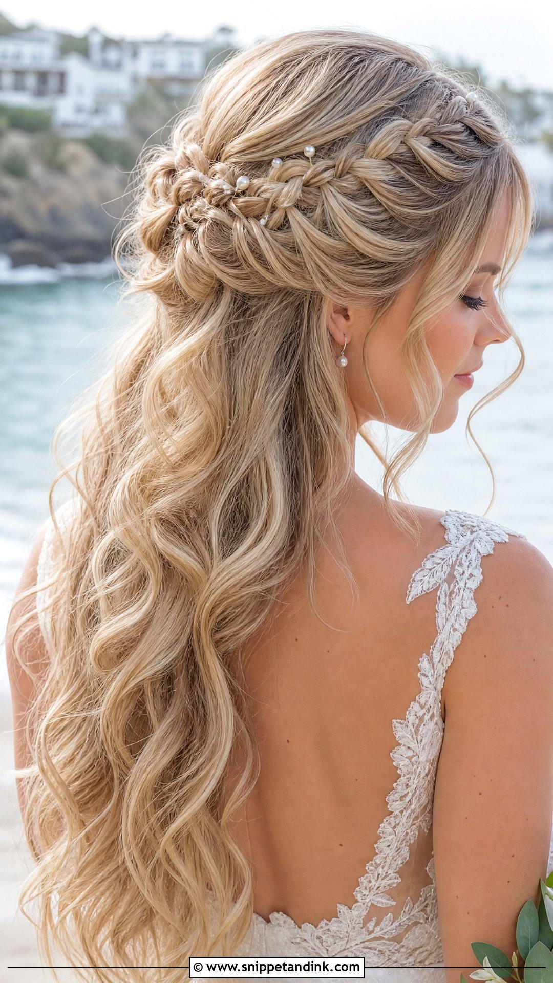 Braided Mermaid Wedding Hairstyle For Long Hair - Snippet and Ink - 15 Braided Wedding Style Ideas Hairstyles for Long Hair