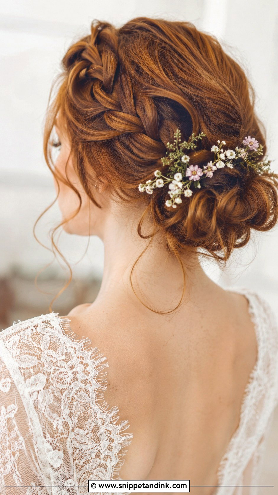 Braided Messy Bun for Wedding - Snippet and Ink - 20 Messi Bun Hairstyles for Wedding