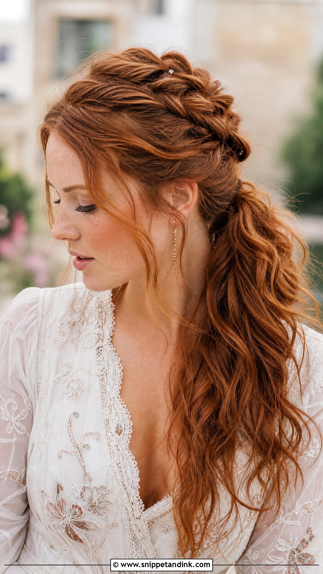 Braided Ponytail - Snippet and Ink - 20 Wedding Guest Hair Ponytail Ideas