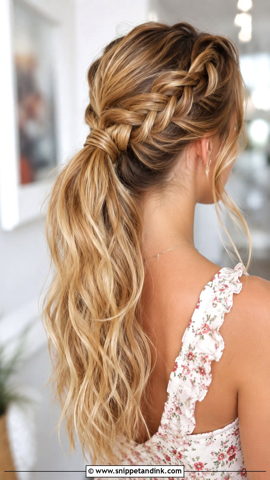 Braided Ponytail - Snippet and Ink - 30 Hairstyle for Engagement Ideas