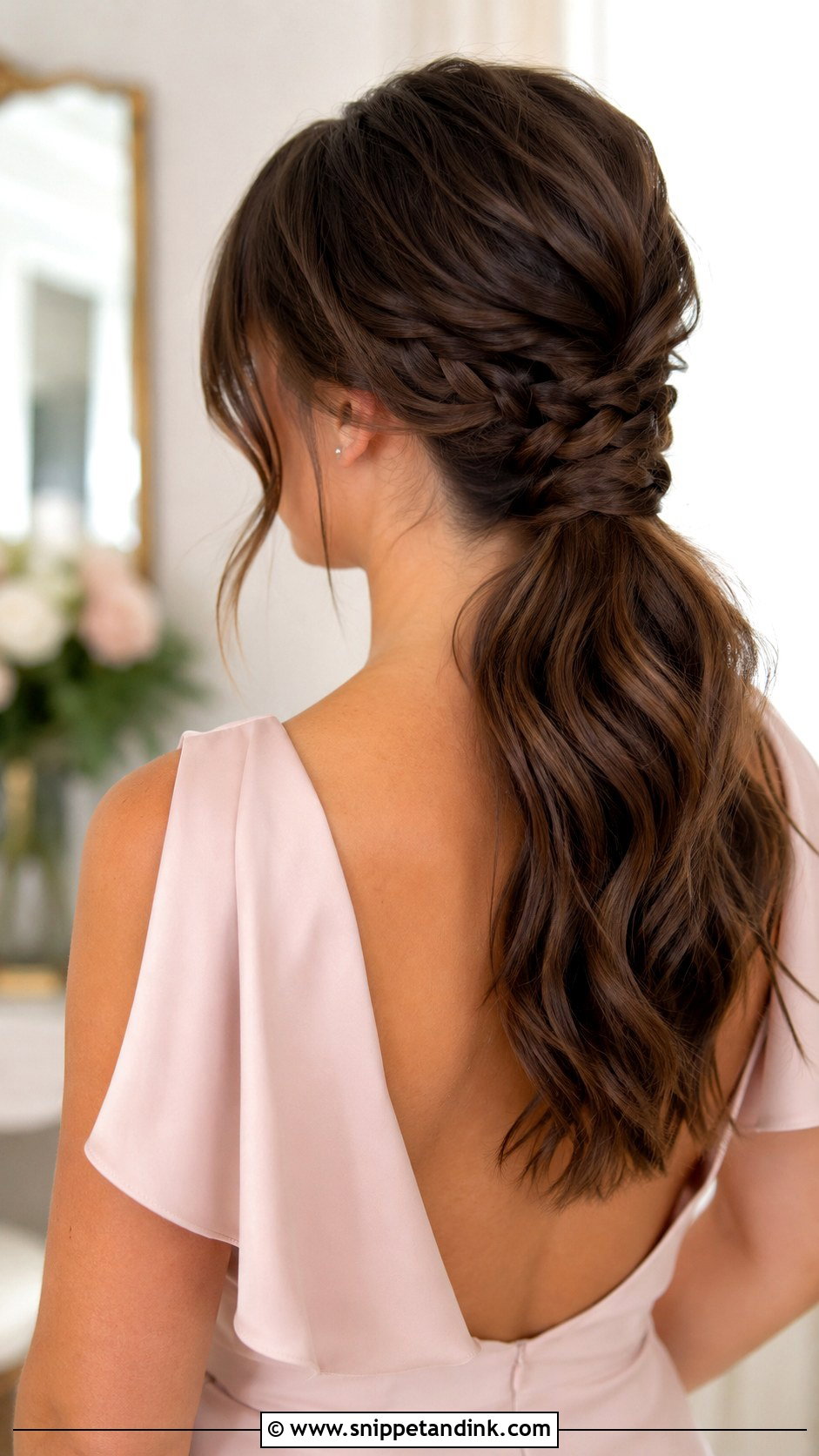 Braided Ponytail - Snippet and Ink - 35 Engagement Hairstyles