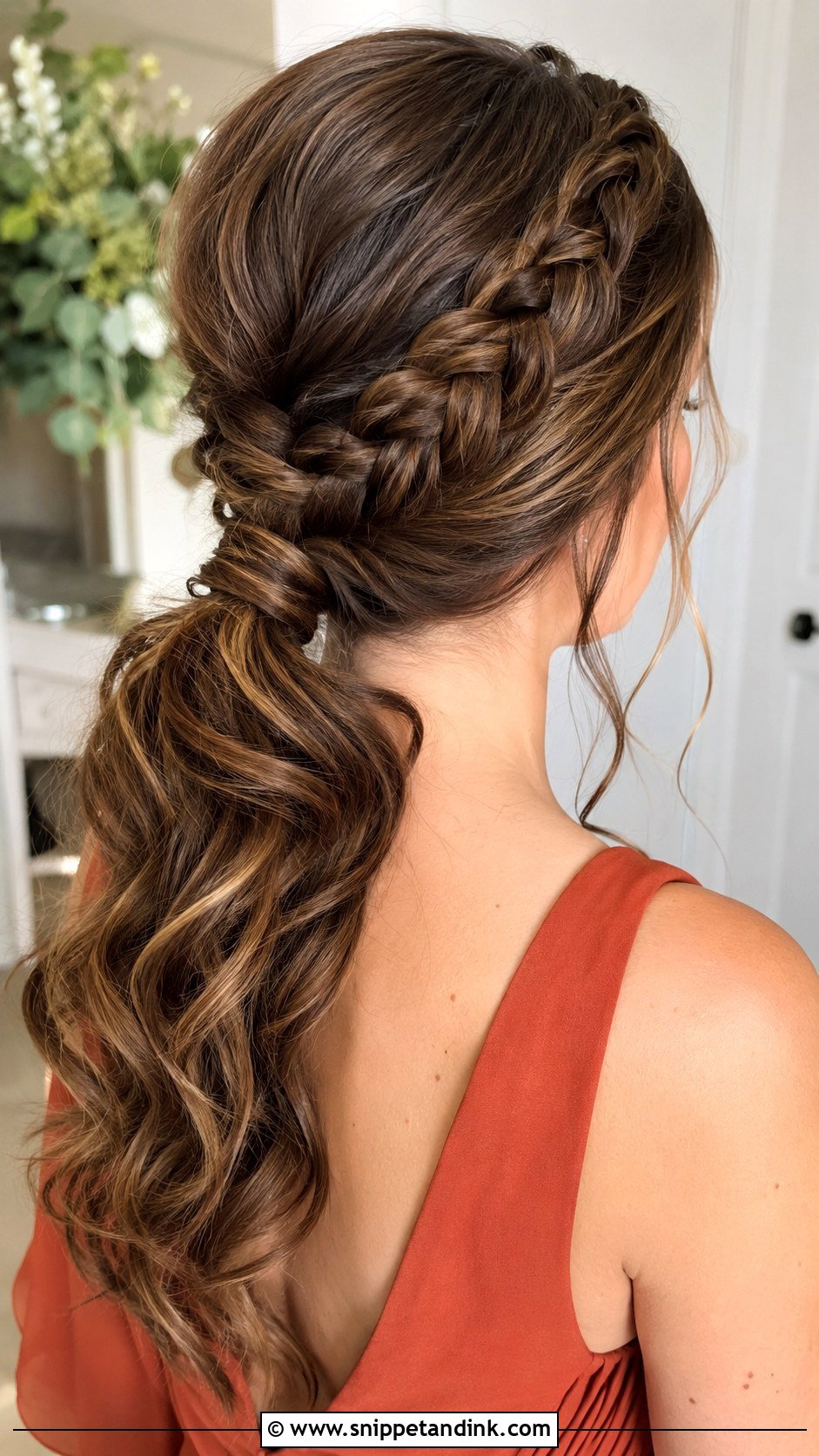 Braided Ponytail Bridesmaid Hairstyle - Snippet and Ink - 20 Cute Wedding Hairstyles Bridesmaid