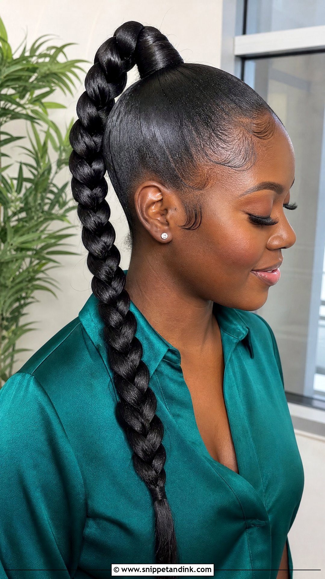 Braided Ponytail Hairstyle - Snippet and Ink - 20 Non Bridal Hairstyles