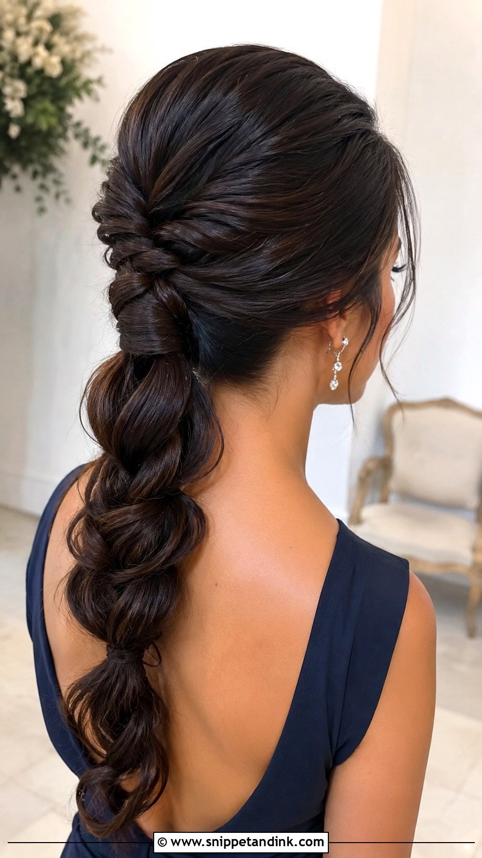 Braided Ponytail Wedding Guest Hairstyle - Snippet and Ink - 15 Hair Styles for Guest At Wedding