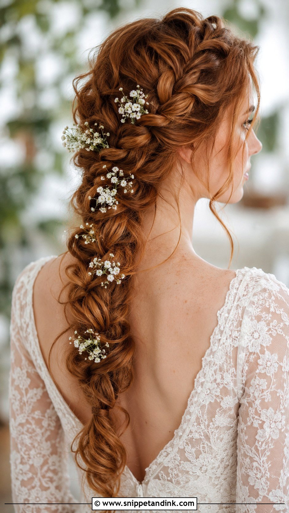 Braided Ponytail Wedding Hairstyle - Snippet and Ink - 30 Ponytail Wedding Hairstyles