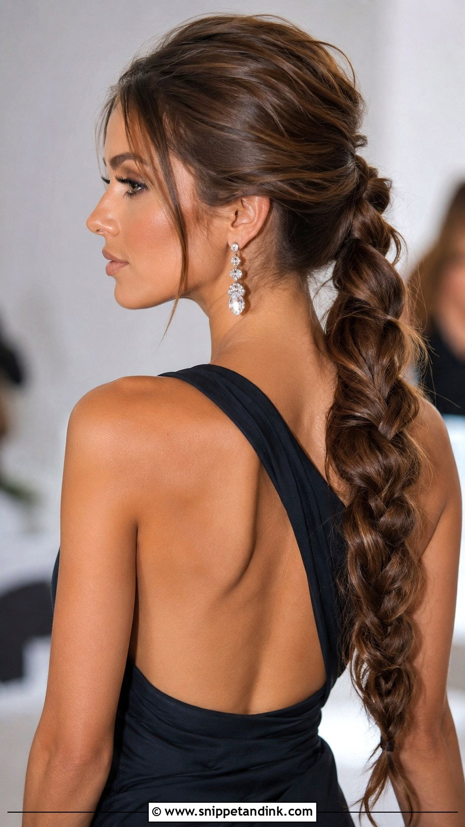 Braided Ponytail With Volume - Snippet and Ink - 25 Bridal Hair Braid Ideas