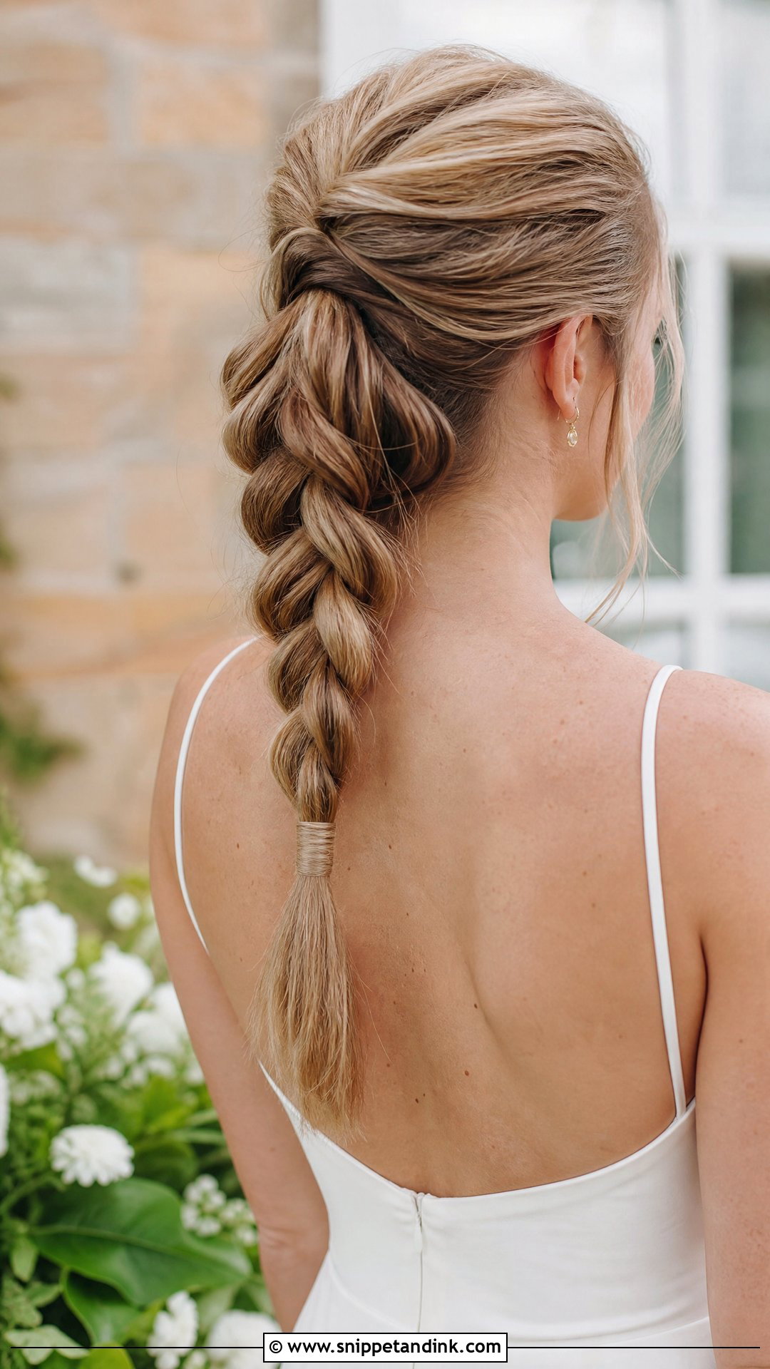 Braided Ponytail for Fine Hair - Snippet and Ink - 20 Wedding Guest Hair for Fine Hair Ideas