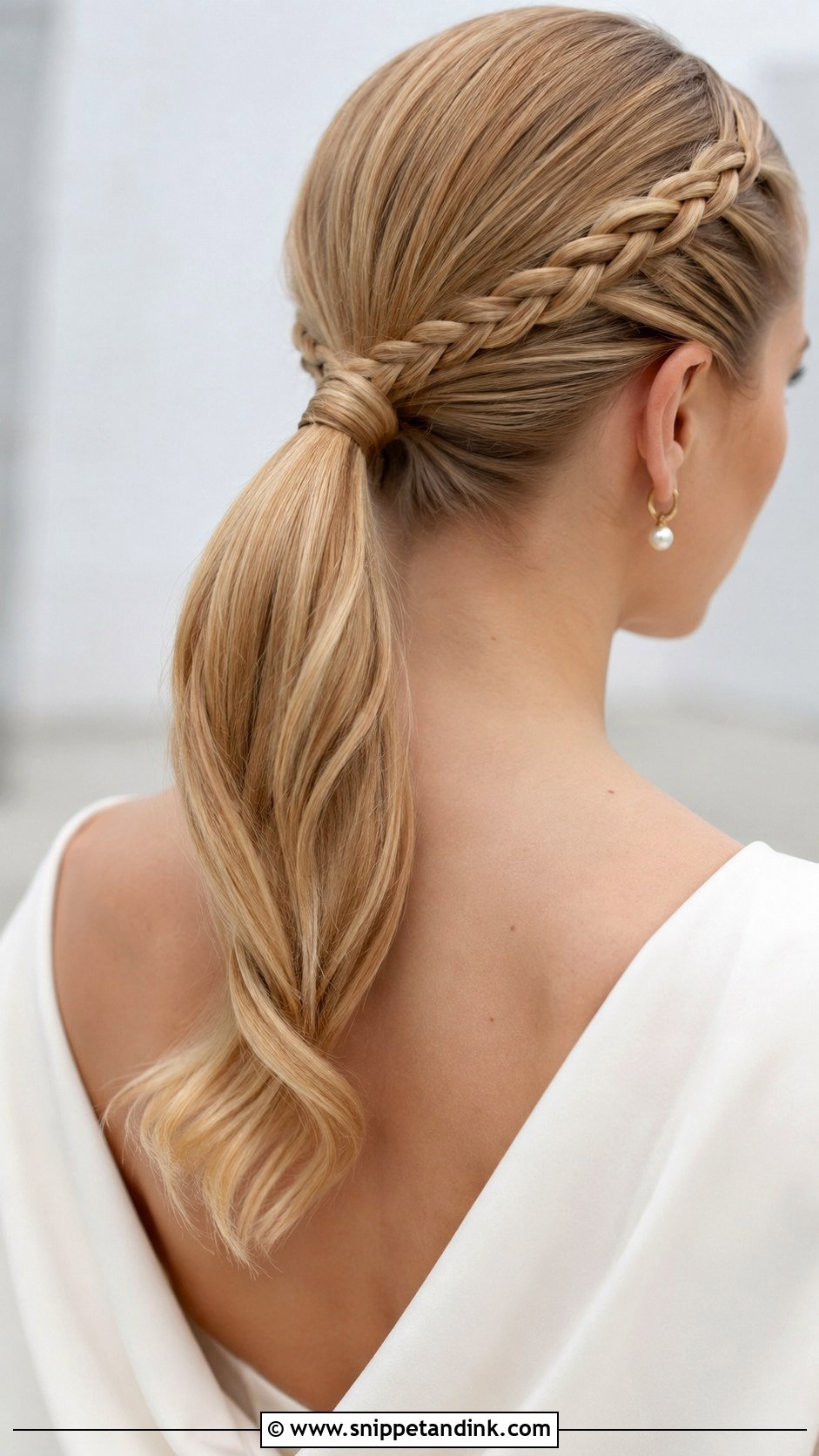 Braided Ponytail for Long Hair - Snippet and Ink - 25 Bridal Braids for Long Hair