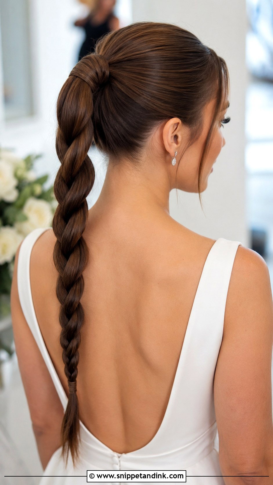 Braided Ponytail for Wedding - Snippet and Ink - 25 Braid Hairstyles for Wedding