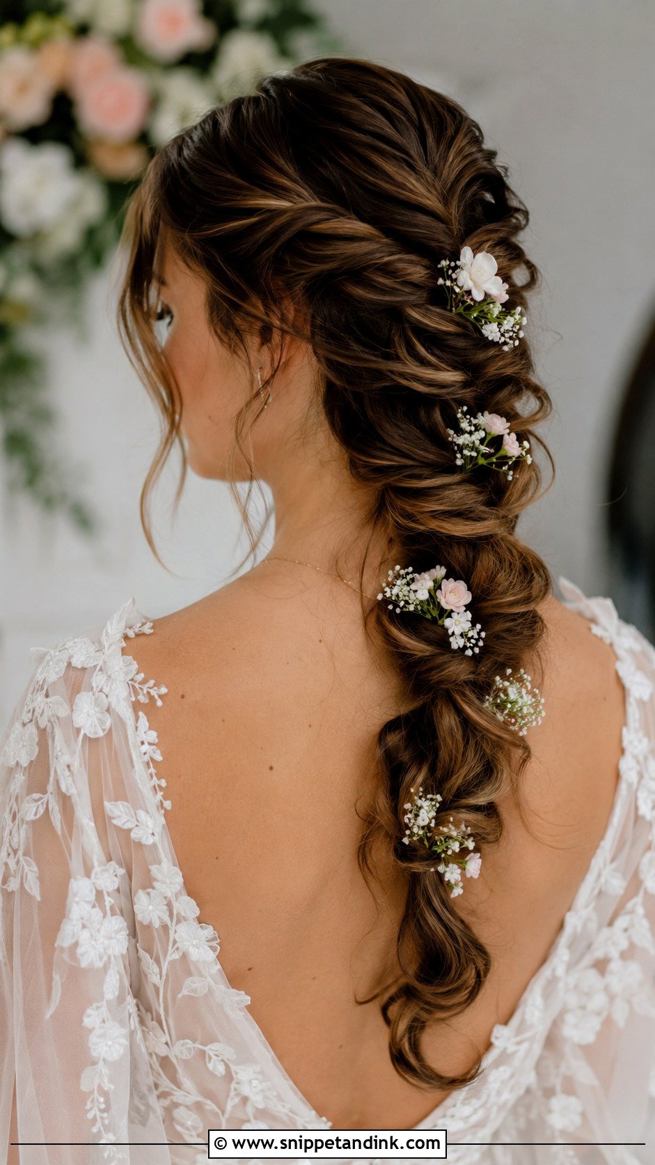 Braided Ponytail for Wedding - Snippet and Ink - 30 Ponytail Hairstyles for Wedding