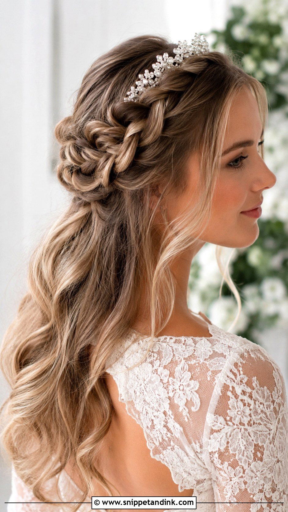 Braided Tiara Hairstyle - Snippet and Ink - 15 Hairstyle for Tiara Ideas