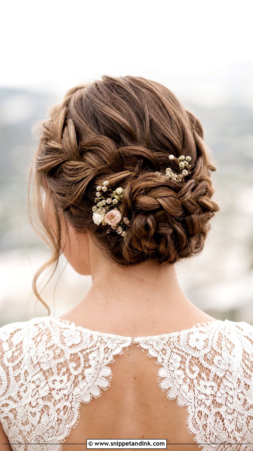 Braided Updo - Snippet and Ink - 20 Timeless Wedding Hair Ideas